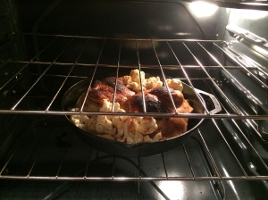 oven split chicken breast cast iron skillet