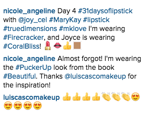 luis casco instagram mary kay beautiful pucker true dimensions lipstick